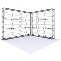 10ft Lumière Light Wall® Configuration B - BACKLIT (Graphic Package)