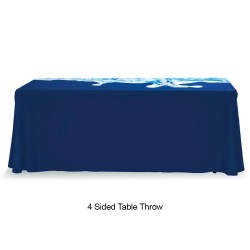 6ft Table Throw Full Color Printing