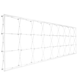 20 ft. RPL Fabric Pop Up Display - 89"h Straight Graphic Package