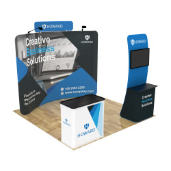 10x10ft Custom Trade Show Booth Display 26