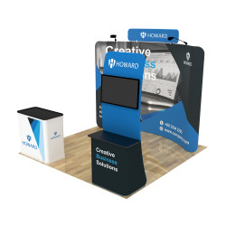 10x10ft Custom Trade Show Booth Display 26