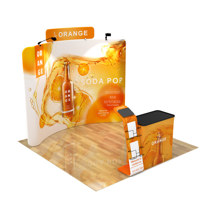 10x10ft Custom Trade Show Booth Display 18