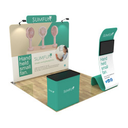 10x10ft Custom Trade Show Booth Display 25