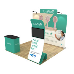 10x10ft Custom Trade Show Booth Display 25