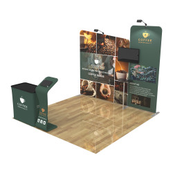 10x10ft Custom Trade Show Booth Display 03
