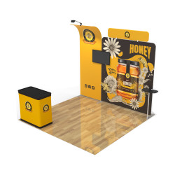 10x10ft Custom Trade Show Booth Display 16