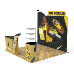 10x10ft Custom Trade Show Booth Display C