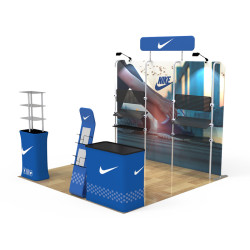10x10ft Custom Trade Show Booth Display E