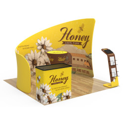 10x10ft Custom Trade Show Booth Display L