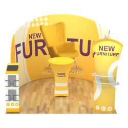 10x10ft Custom Trade Show Booth Display 09