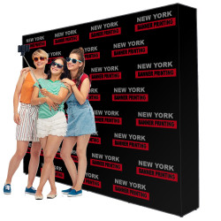 Fabric Pop Up Step and Repeat Banner - Print and Stand