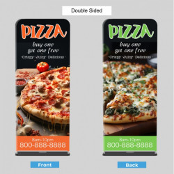 36x90 Tension Fabric Stand - Single or Double Sided