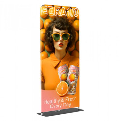 48x90 Tension Fabric Stand - Single or Double Sided