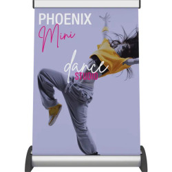 Tabletop Phoenix Mini 400 Banner Stand and Print Tabletop Phoenix Mini 400 Banner Stand and Print